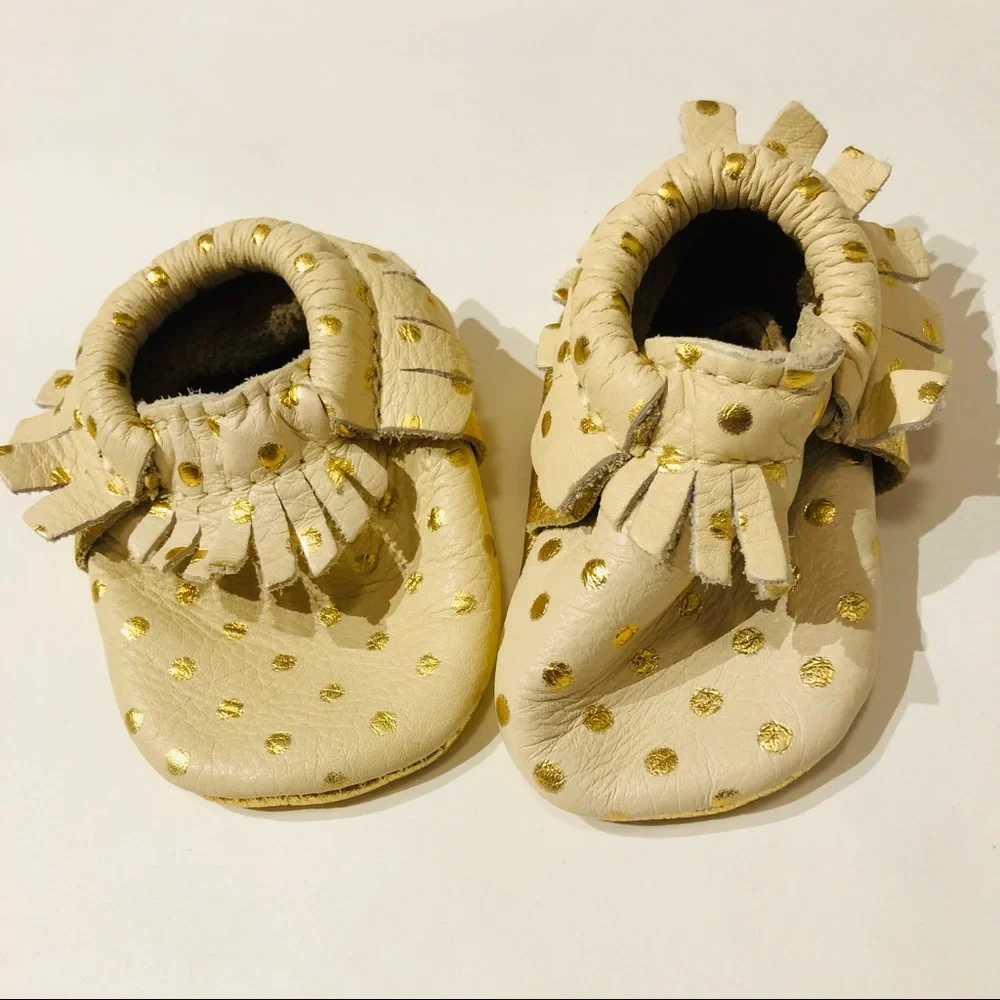 Freshly Picked Infant 1 moccasins leather soft soles